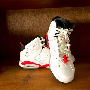 NIKE AIR JORDON 6 RETRO “White Infrared” 2014